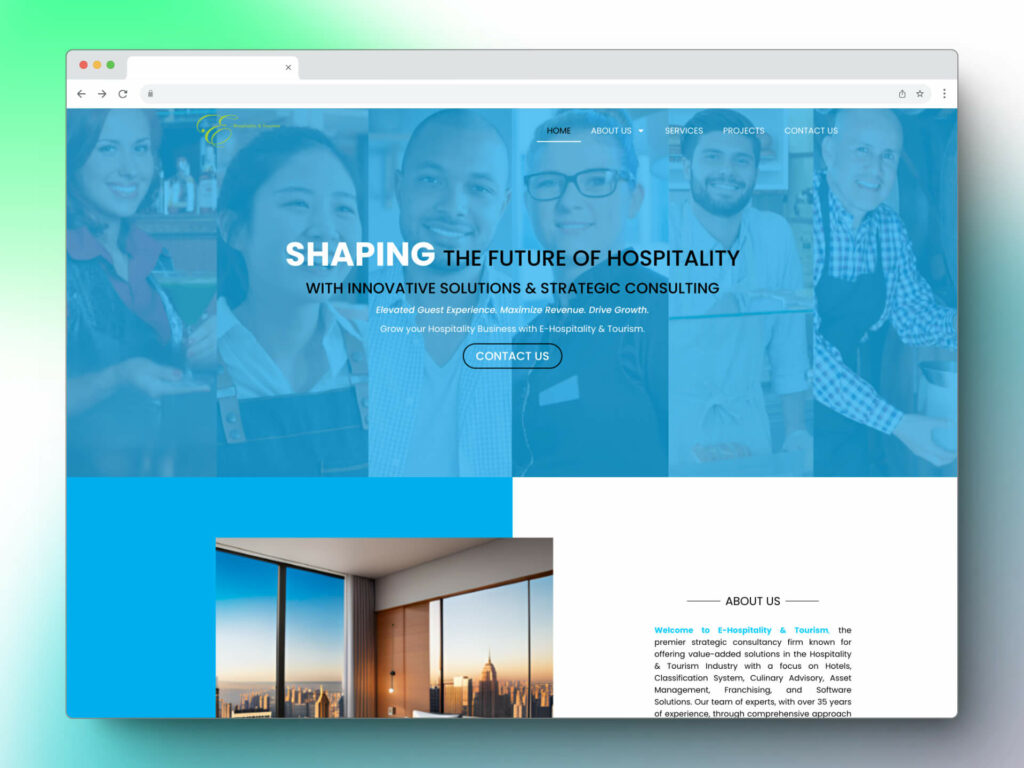 E-Hospitality & Tourism