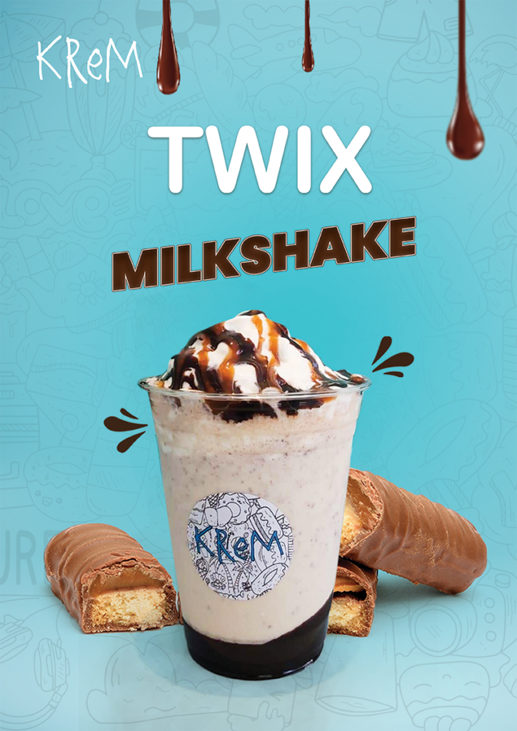 Twix milkshake